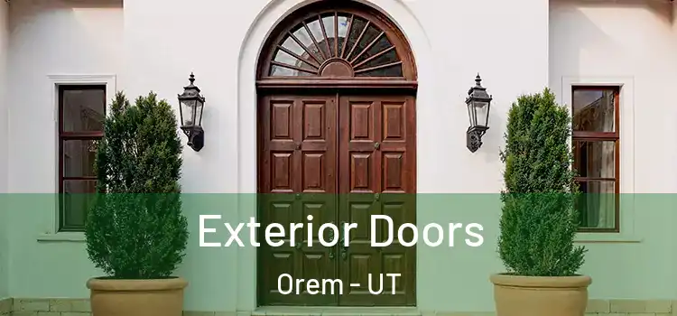 Exterior Doors Orem - UT